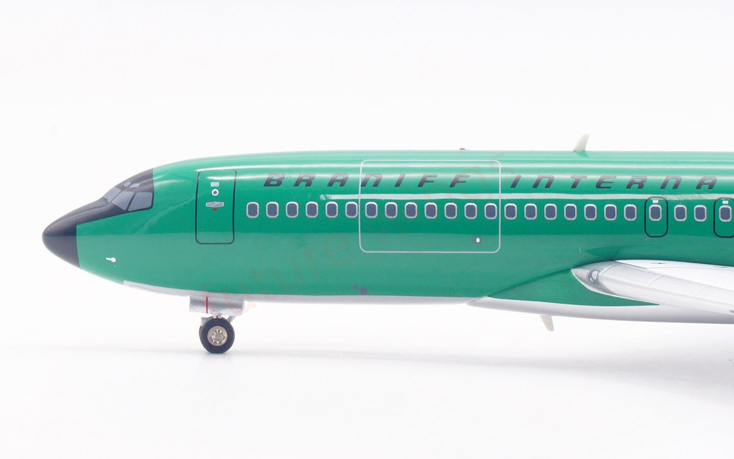 1:200 InFlight200 Braniff International Airways B727-100 N7296 Diecast Aircraft Model