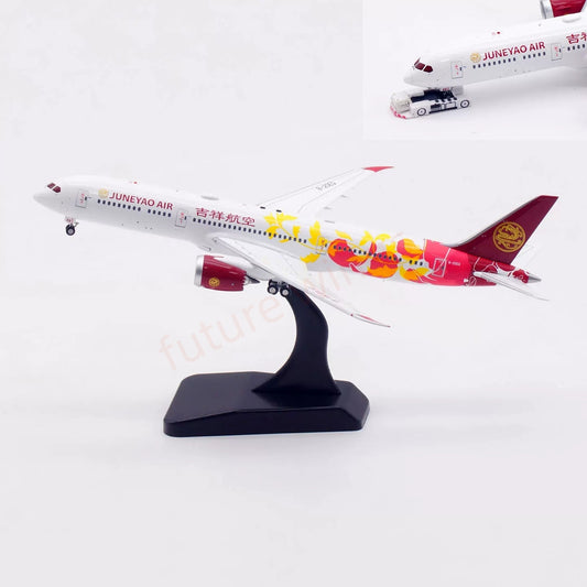 1:400 Aviation400 JuneYao Air B787-9 B-20EQ Aircraft Model Free Tractor +Stand