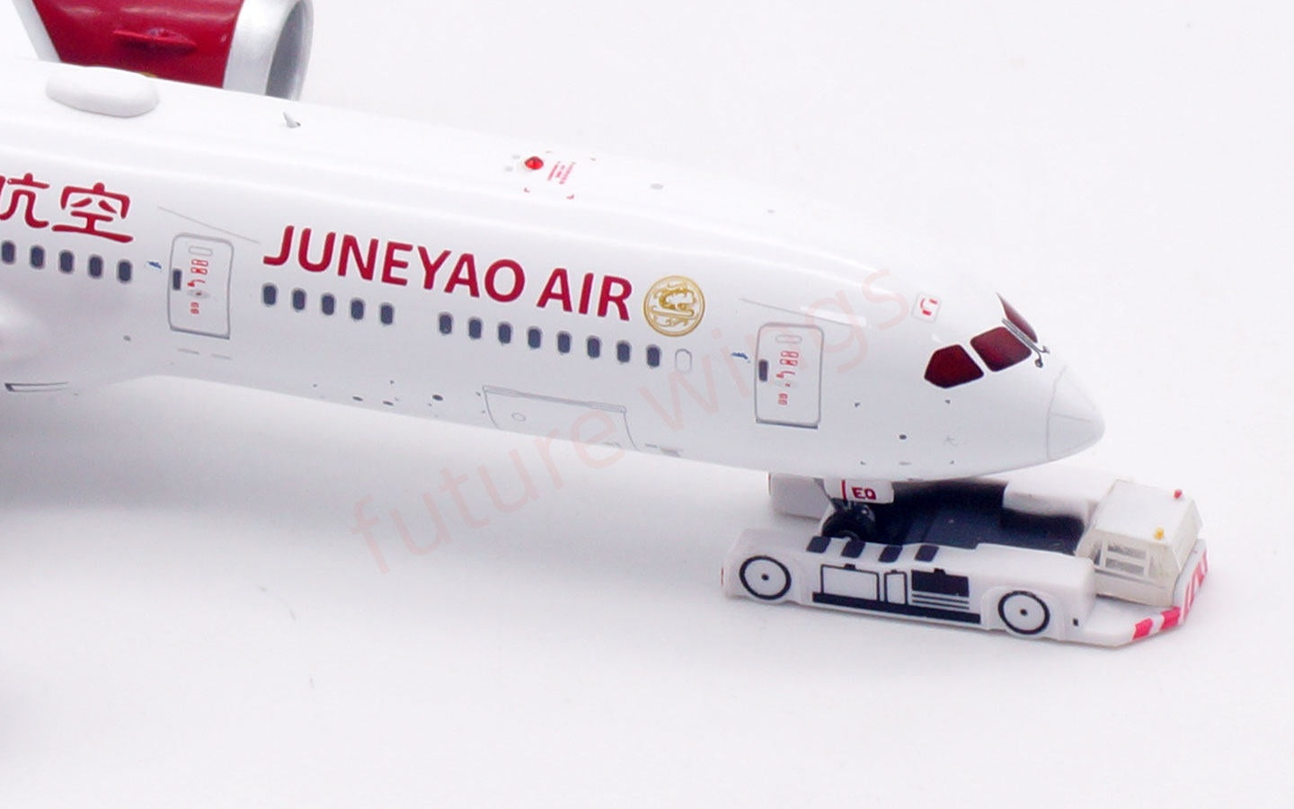 1:400 Aviation400 JuneYao Air B787-9 B-20EQ Aircraft Model Free Tractor +Stand
