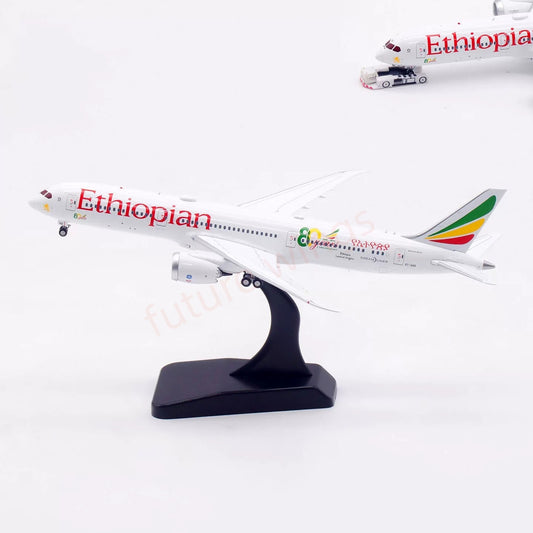 1:400 Aviation400 Ethiopian Airlines B787-9 ET-AXS Free Tractor +Stand