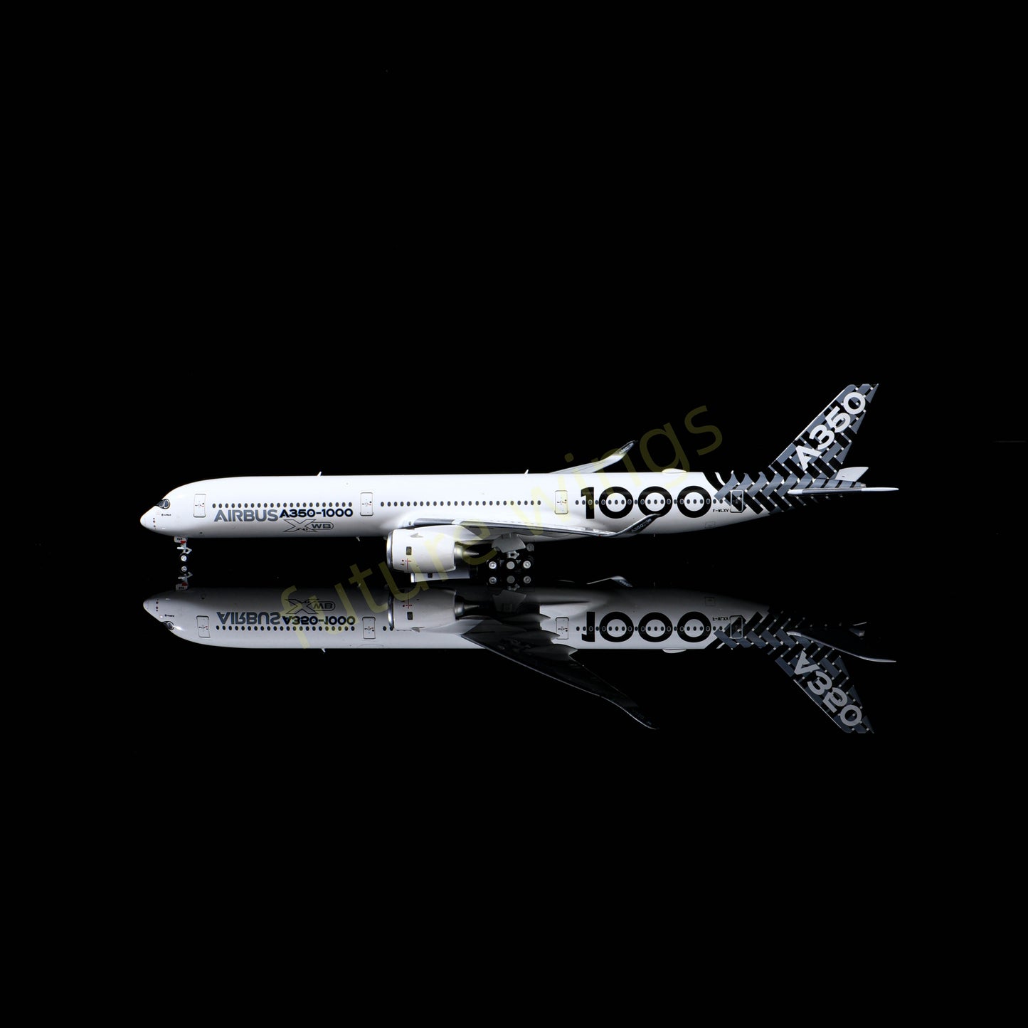 1:400 AeroPolaris Airbus House Color A350-1000 F-WLXV Aircraft Model+FreeTractor