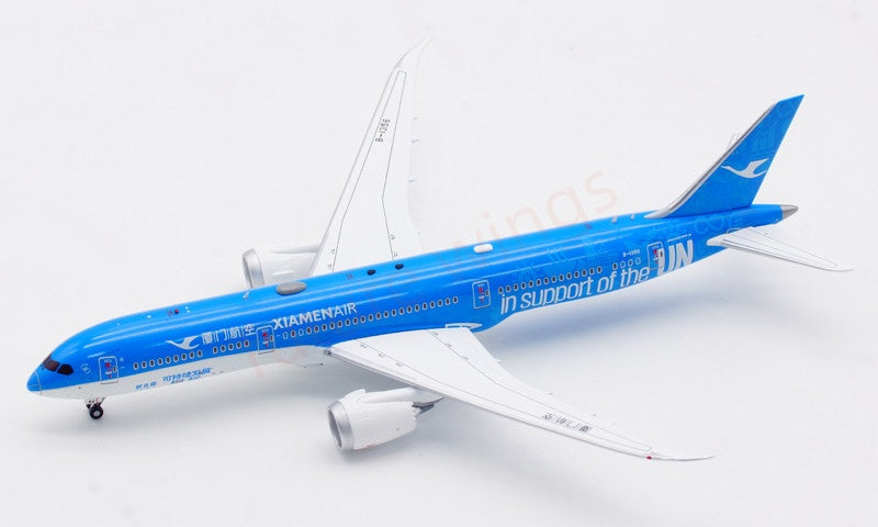 1:400 Aviation400 XiaMen Air B787-9 B-1356 Aircraft Model Free Tractor +Stand
