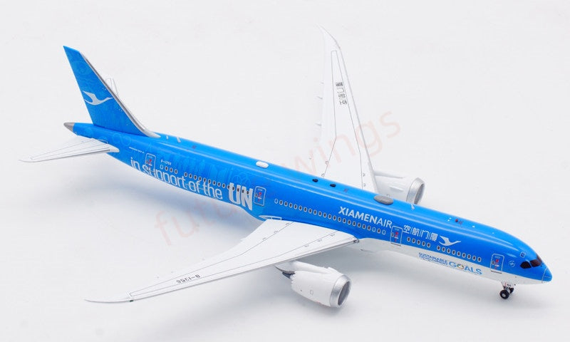 1:400 Aviation400 XiaMen Air B787-9 B-1356 Aircraft Model Free Tractor +Stand
