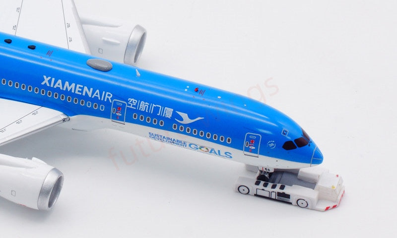 1:400 Aviation400 XiaMen Air B787-9 B-1356 Aircraft Model Free Tractor +Stand