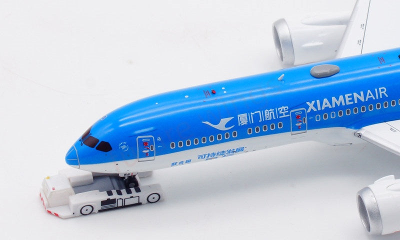 1:400 Aviation400 XiaMen Air B787-9 B-1356 Aircraft Model Free Tractor +Stand
