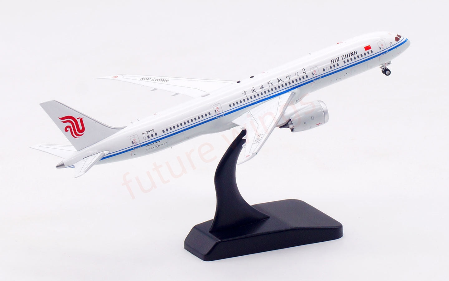 1:400 Aviation400 Air China B787-9 B-7899 Aircraft Model Free Tractor +Stand
