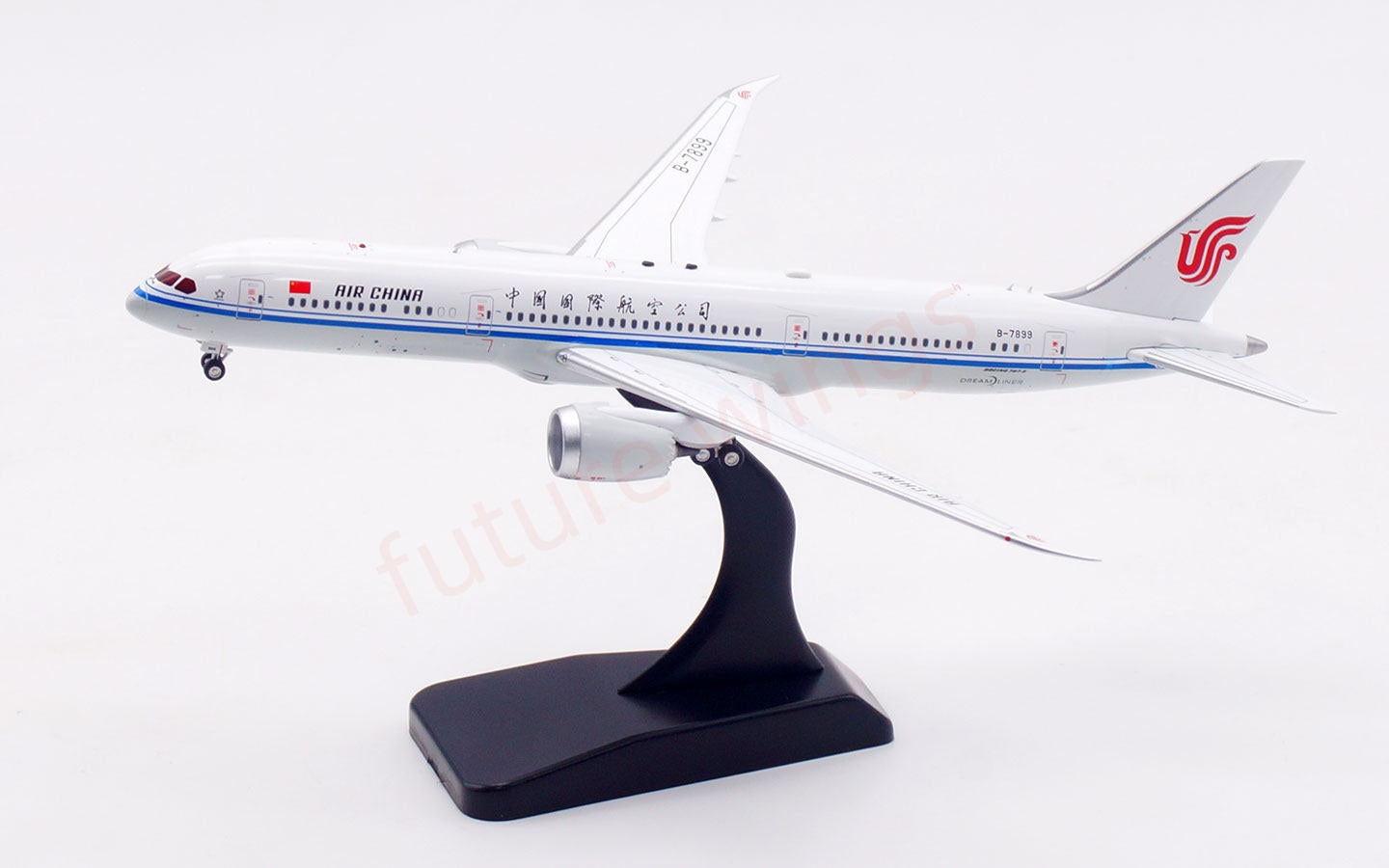1:400 Aviation400 Air China B787-9 B-7899 Aircraft Model Free Tractor +Stand