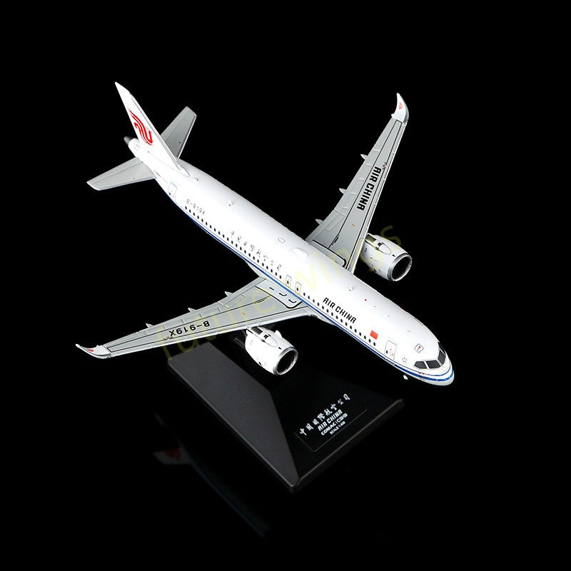 1:400 YY Wings Air China C919 B-919X Aircraft Model+Free Tractor