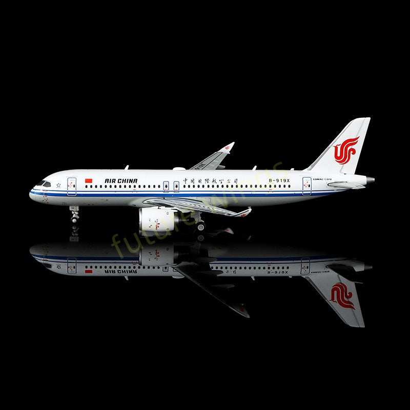1:400 YY Wings Air China C919 B-919X Aircraft Model+Free Tractor