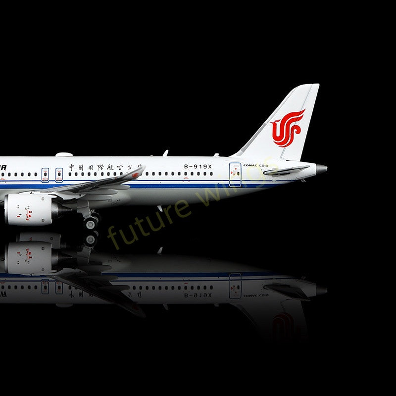 1:400 YY Wings Air China C919 B-919X Aircraft Model+Free Tractor