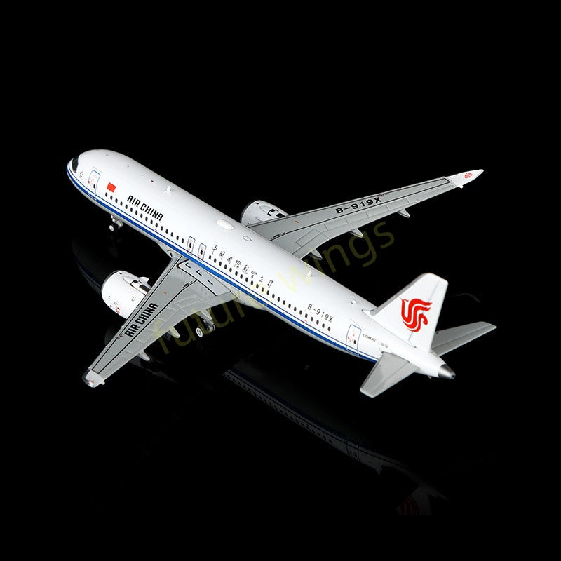1:400 YY Wings Air China C919 B-919X Aircraft Model+Free Tractor