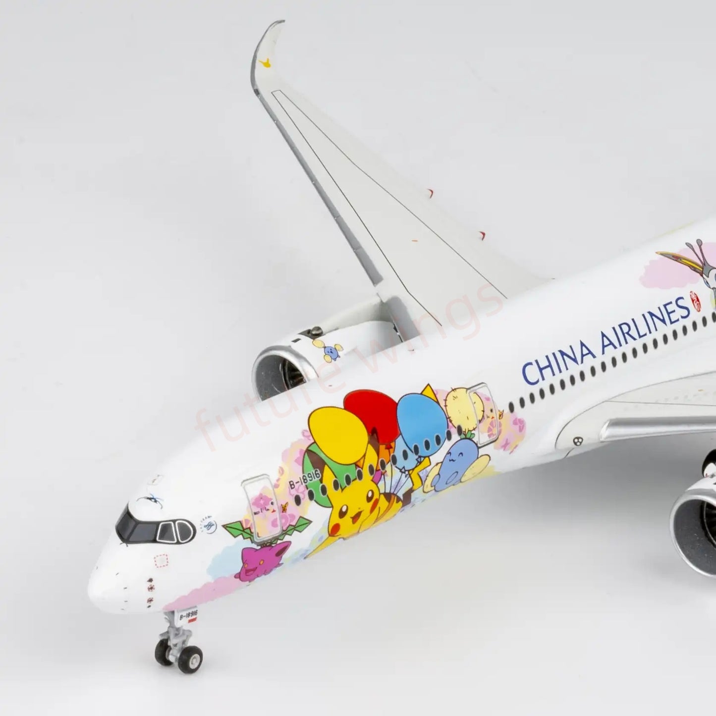 1:400 NG Models NG39133 China Airlines A350-900 B-18916 Aircraft Model+Free Tractor"Luxury Package"