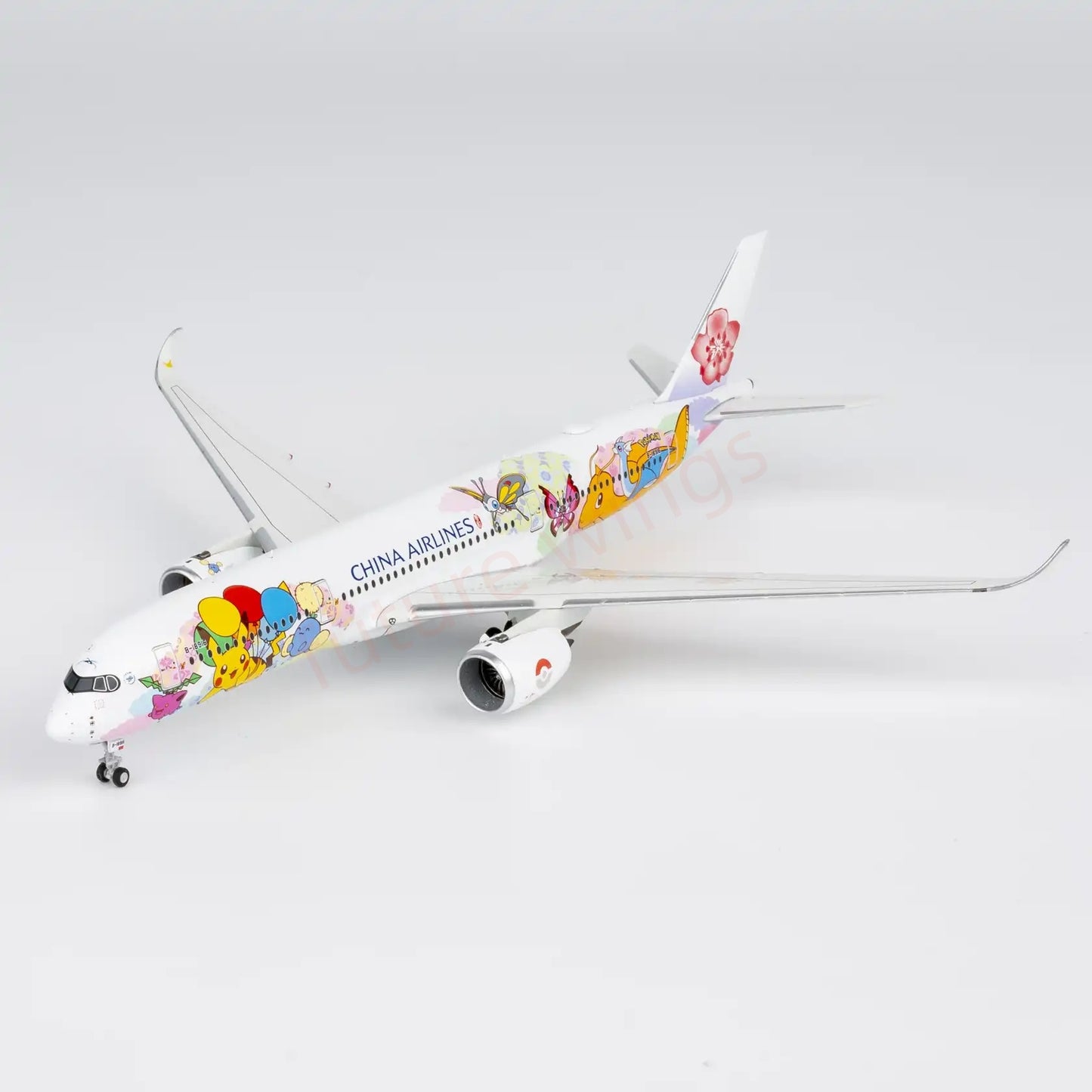 1:400 NG Models NG39133 China Airlines A350-900 B-18916 Aircraft Model+Free Tractor"Luxury Package"