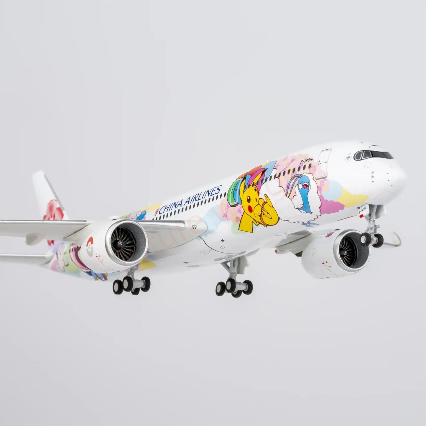 1:400 NG Models NG39133 China Airlines A350-900 B-18916 Aircraft Model+Free Tractor"Luxury Package"