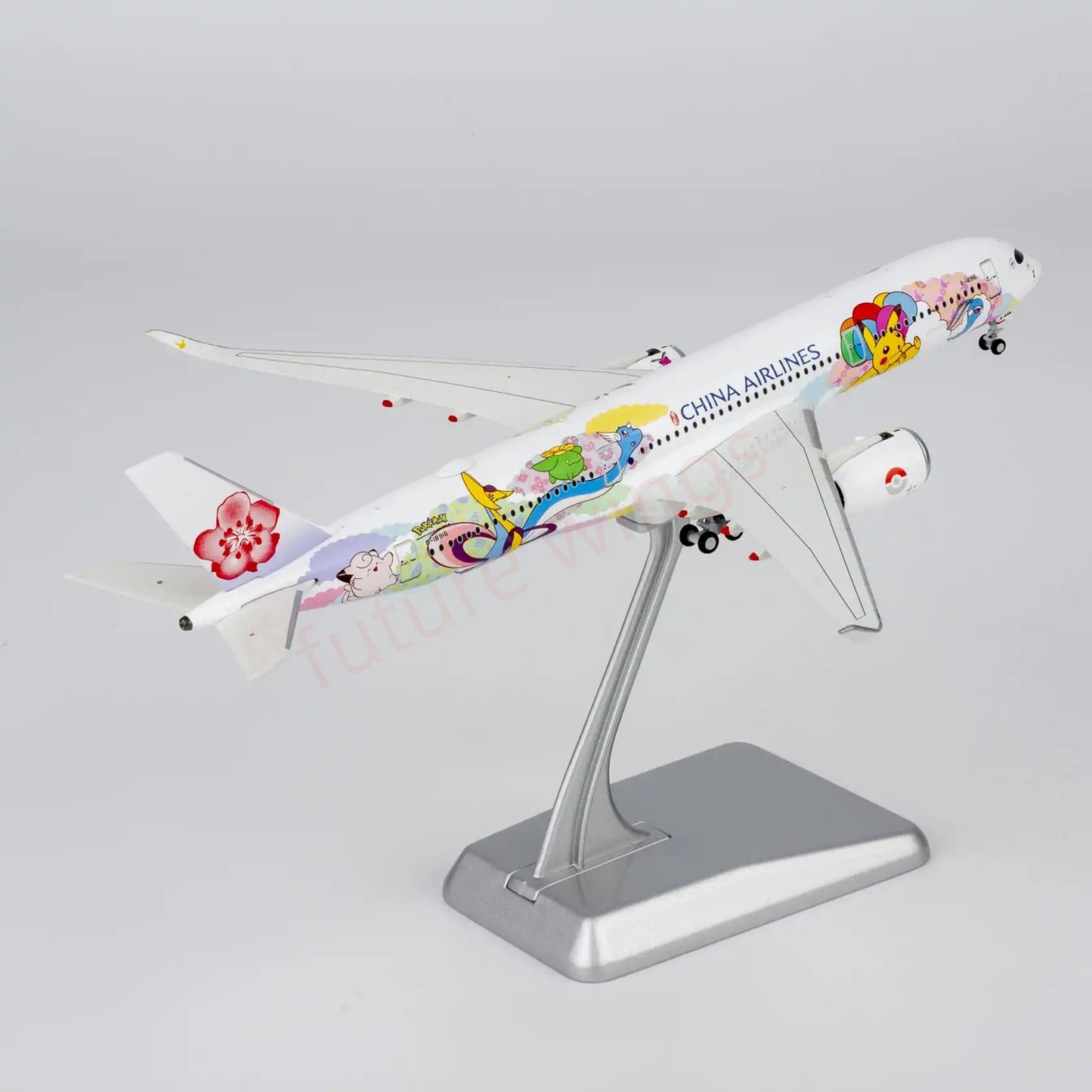 1:400 NG Models NG39133 China Airlines A350-900 B-18916 Aircraft Model+Free Tractor"Luxury Package"