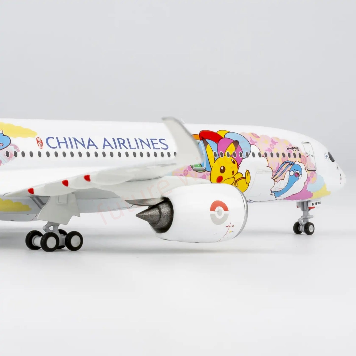 1:400 NG Models NG39133 China Airlines A350-900 B-18916 Aircraft Model+Free Tractor"Luxury Package"