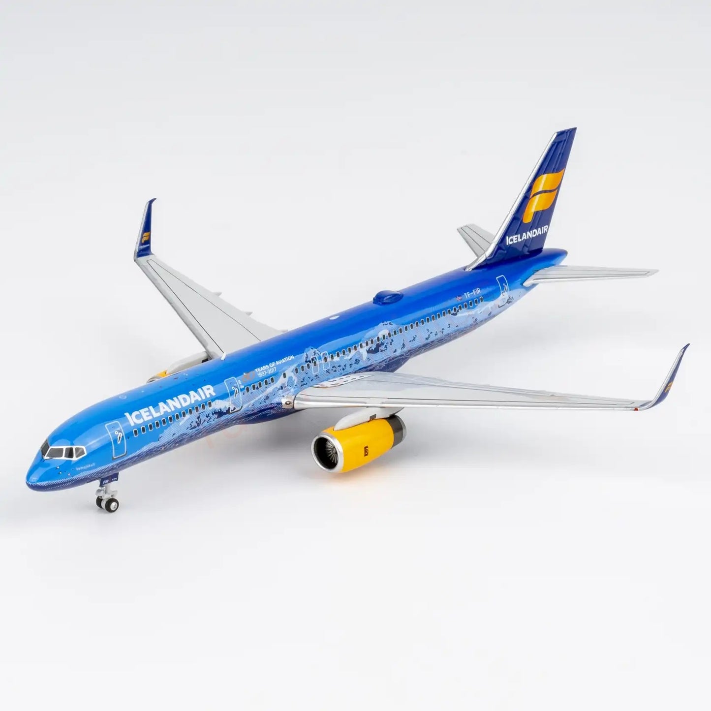1:400 NG Models NG53214 Iceland Air B757-200 TF-FIR  Aircraft Model+Free Tractor