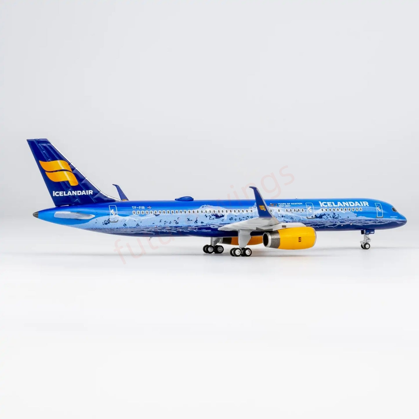 1:400 NG Models NG53214 Iceland Air B757-200 TF-FIR  Aircraft Model+Free Tractor