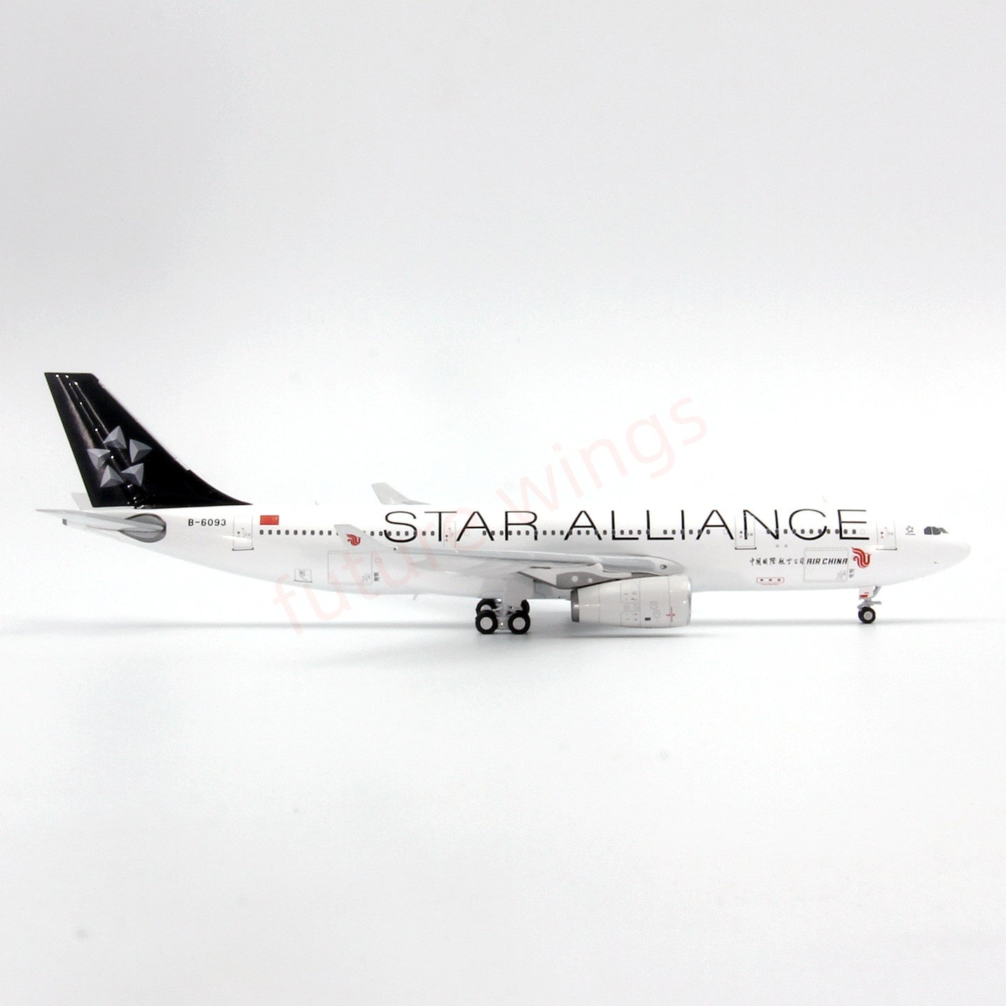 1:400 GeminiStar Air China A330-200 B-6093 Aircraft Model+Free Tractor