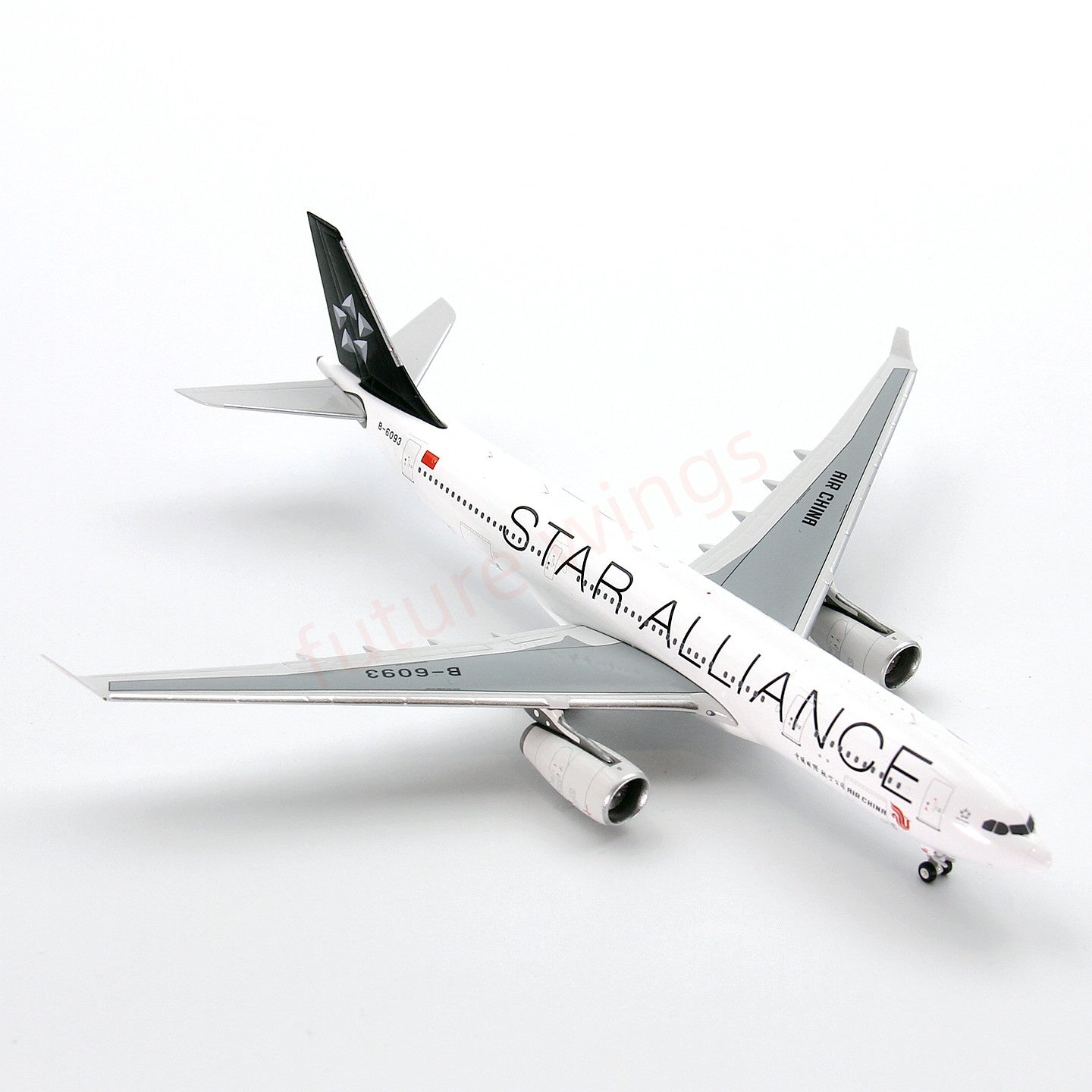 1:400 GeminiStar Air China A330-200 B-6093 Aircraft Model+Free Tractor