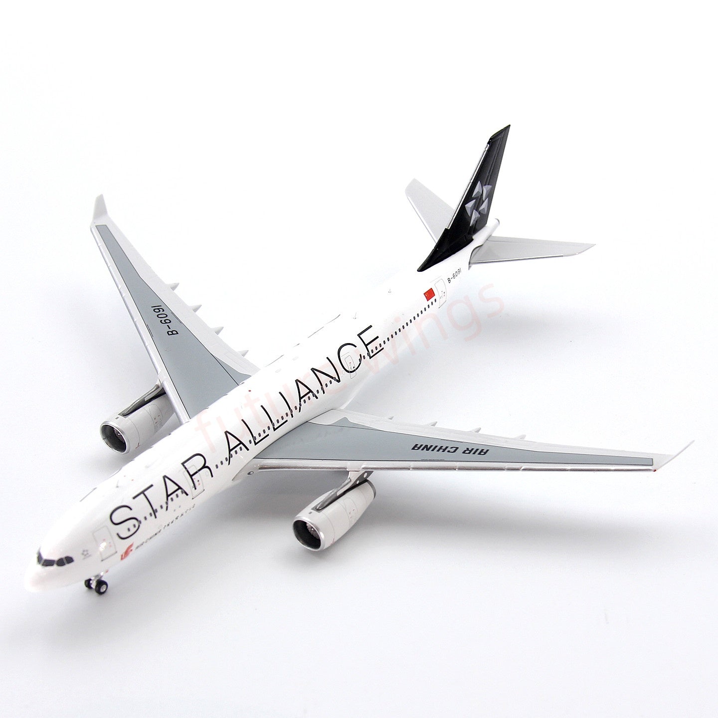 1:400 GeminiStar Air China A330-200 B-6091 Aircraft Model+Free Tractor