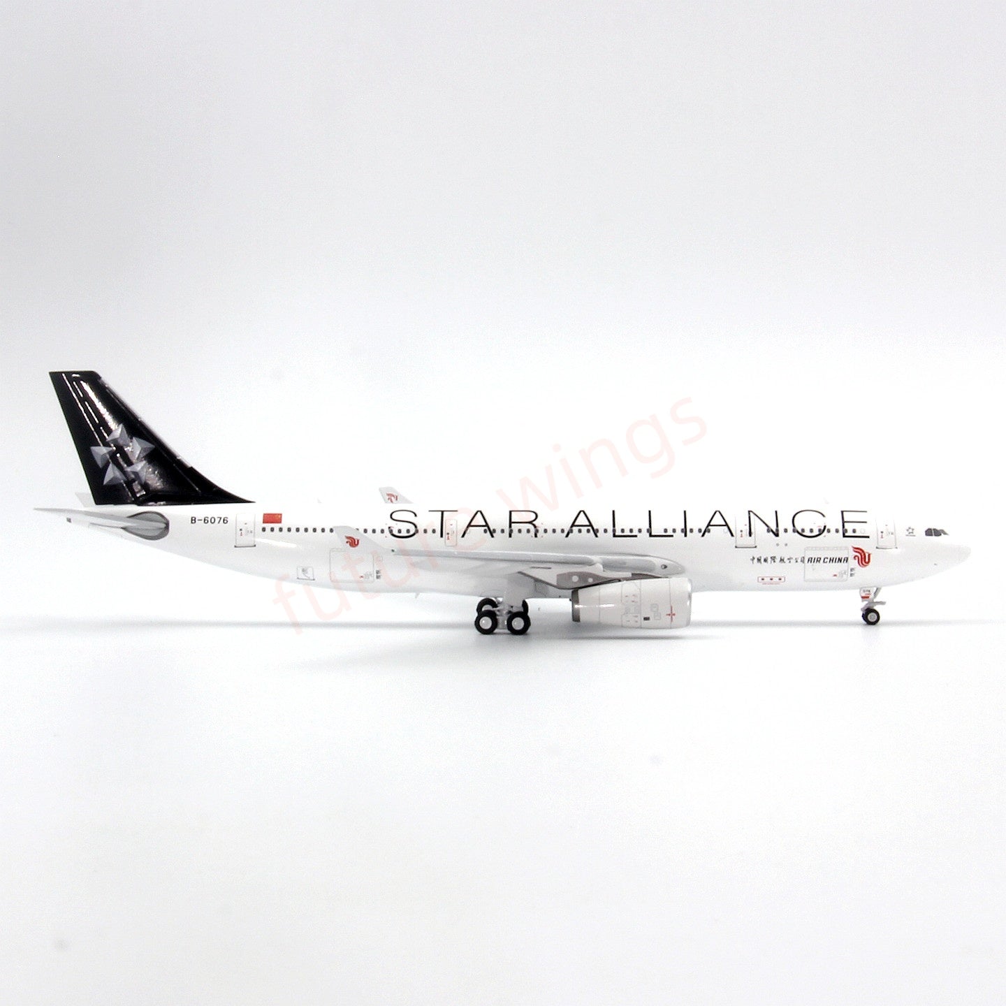 1:400 GeminiStar Air China A330-200 B-6076 Aircraft Model+Free Tractor