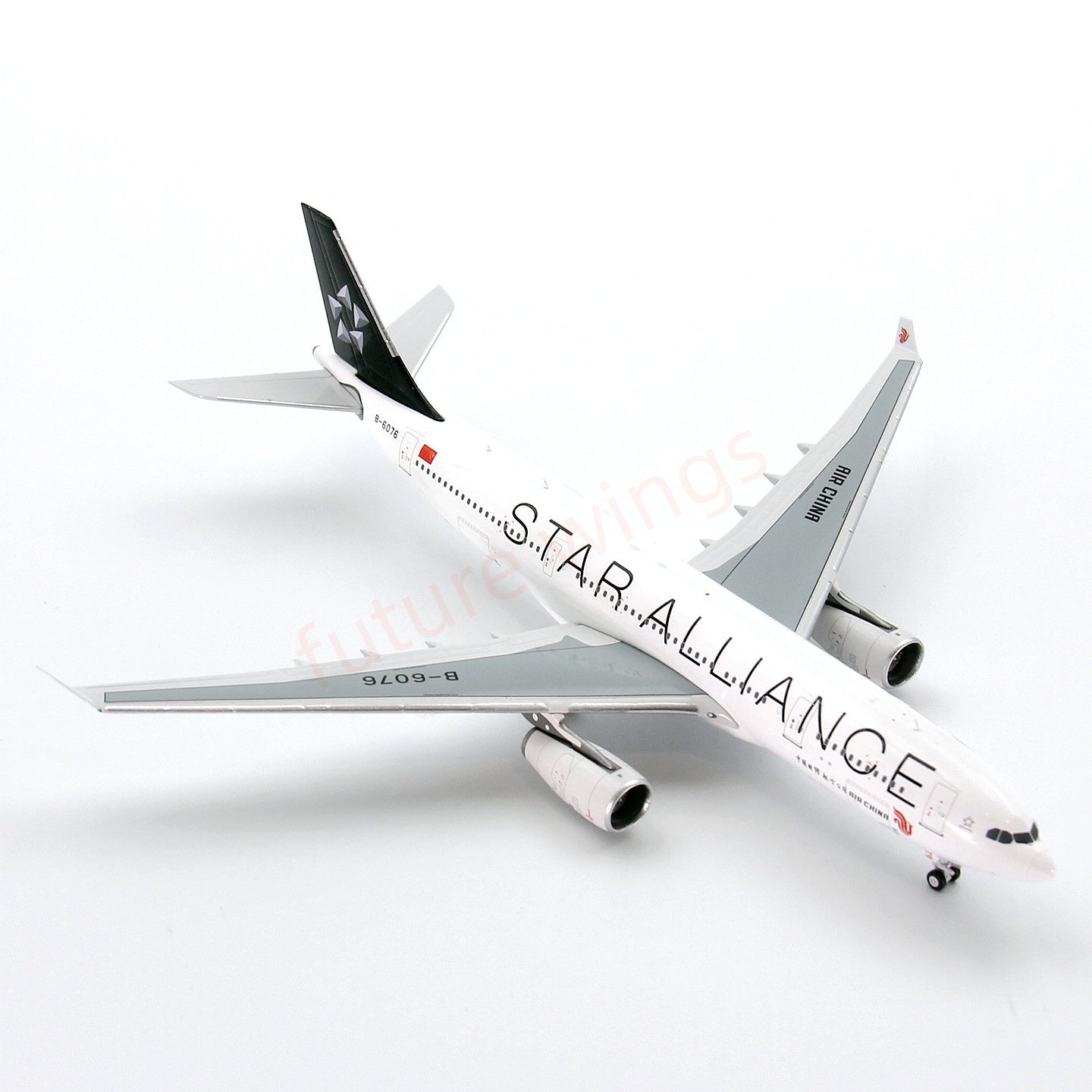 1:400 GeminiStar Air China A330-200 B-6076 Aircraft Model+Free Tractor