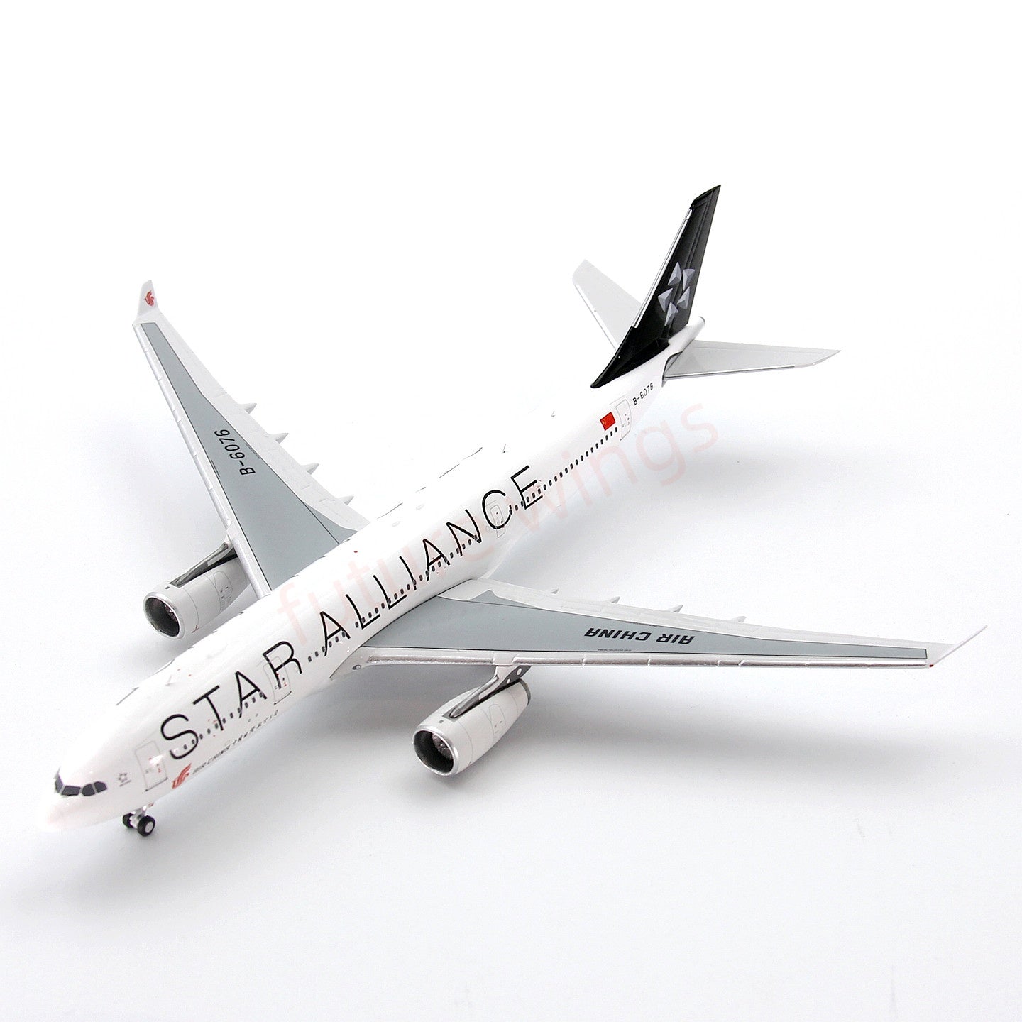 1:400 GeminiStar Air China A330-200 B-6076 Aircraft Model+Free Tractor
