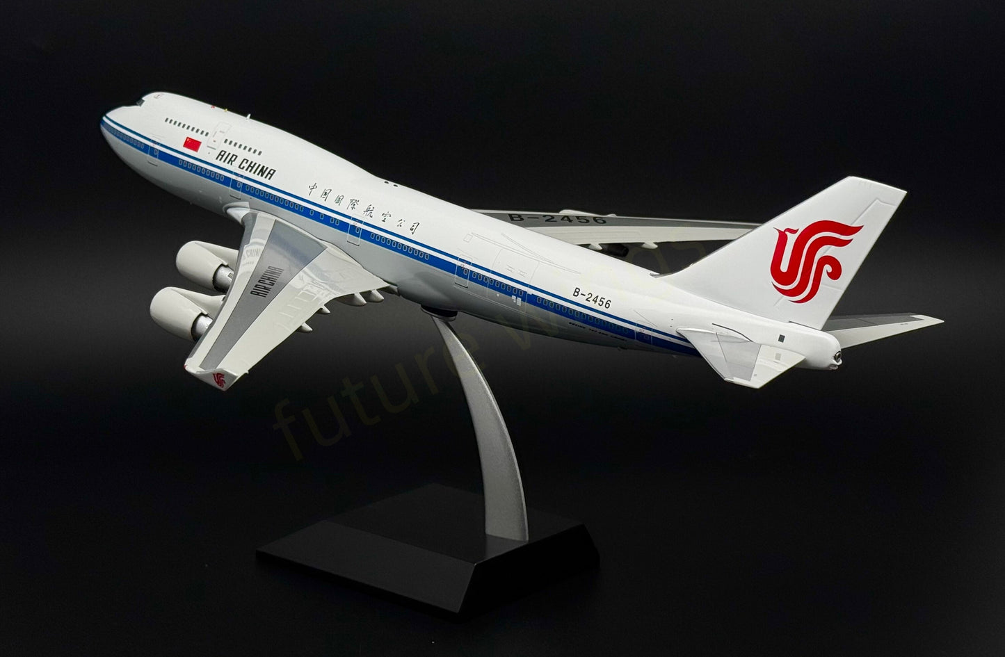 1:200 KJ Models(InFlight200) Air China B747-400 Combi B-2456 Diecast Aircraft Model