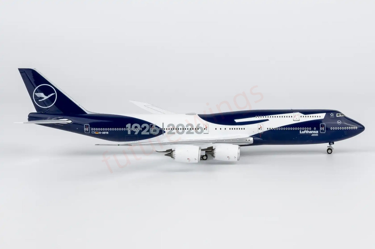 1:400 NG Models NG78046 Lufthansa Airlines B747-8i D-ABYN "100years"+Free Tractor