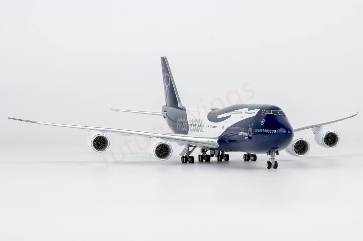 1:400 NG Models NG78046 Lufthansa Airlines B747-8i D-ABYN "100years"+Free Tractor