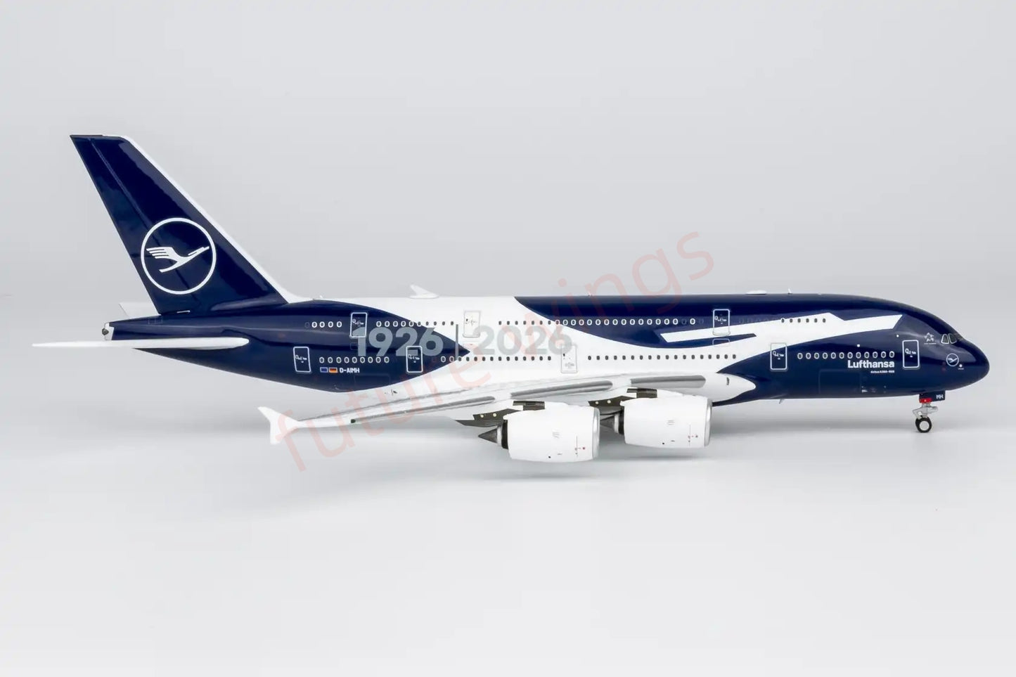 1:400 NG Models NG38001 Lufthansa Airlines A380-800 D-AIMH "Luxury Package"+Free Tractor
