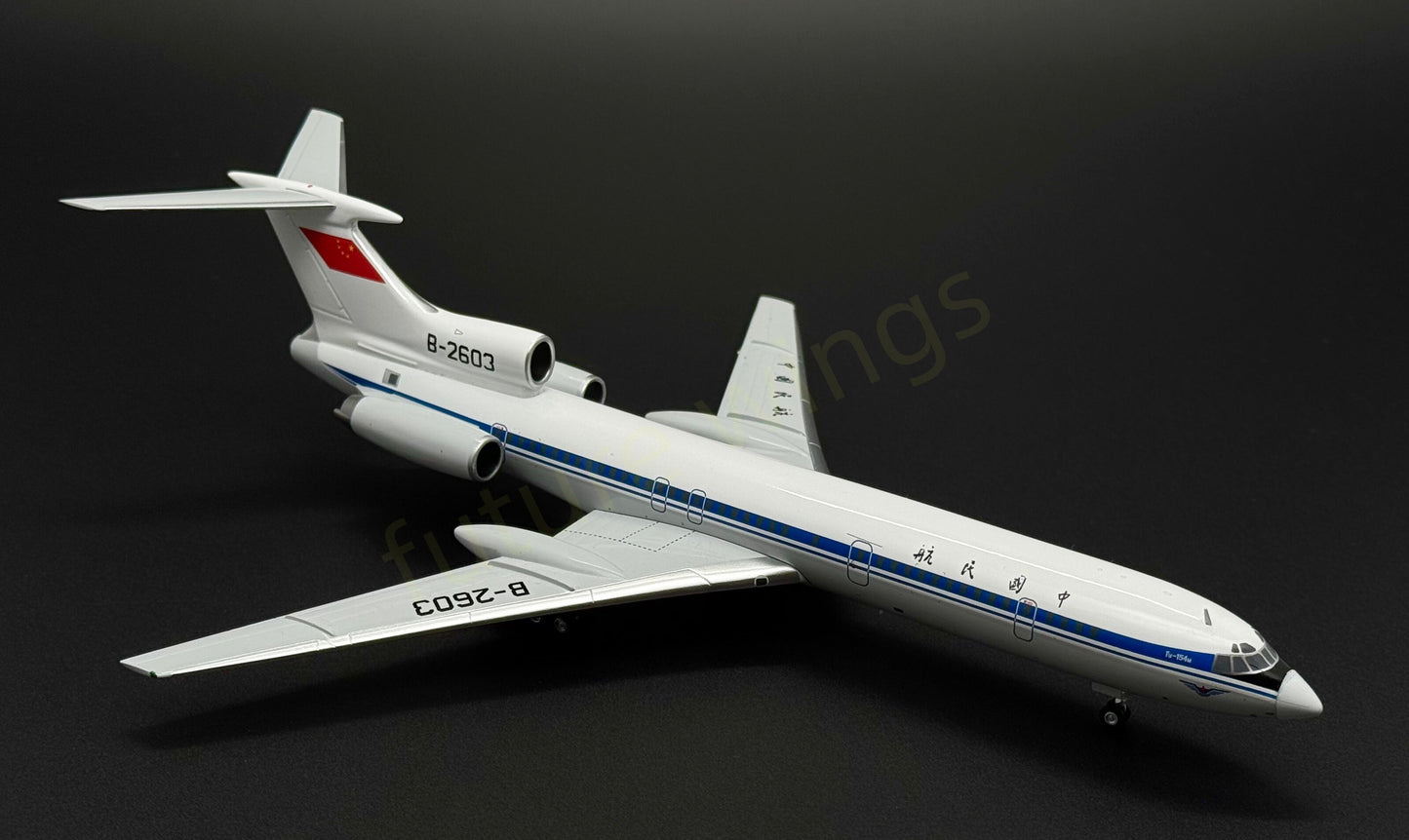 1:200 KJ Models(JC Wings) CAAC Tupolev Tu-154M B-2603 Diecast Aircraft Model