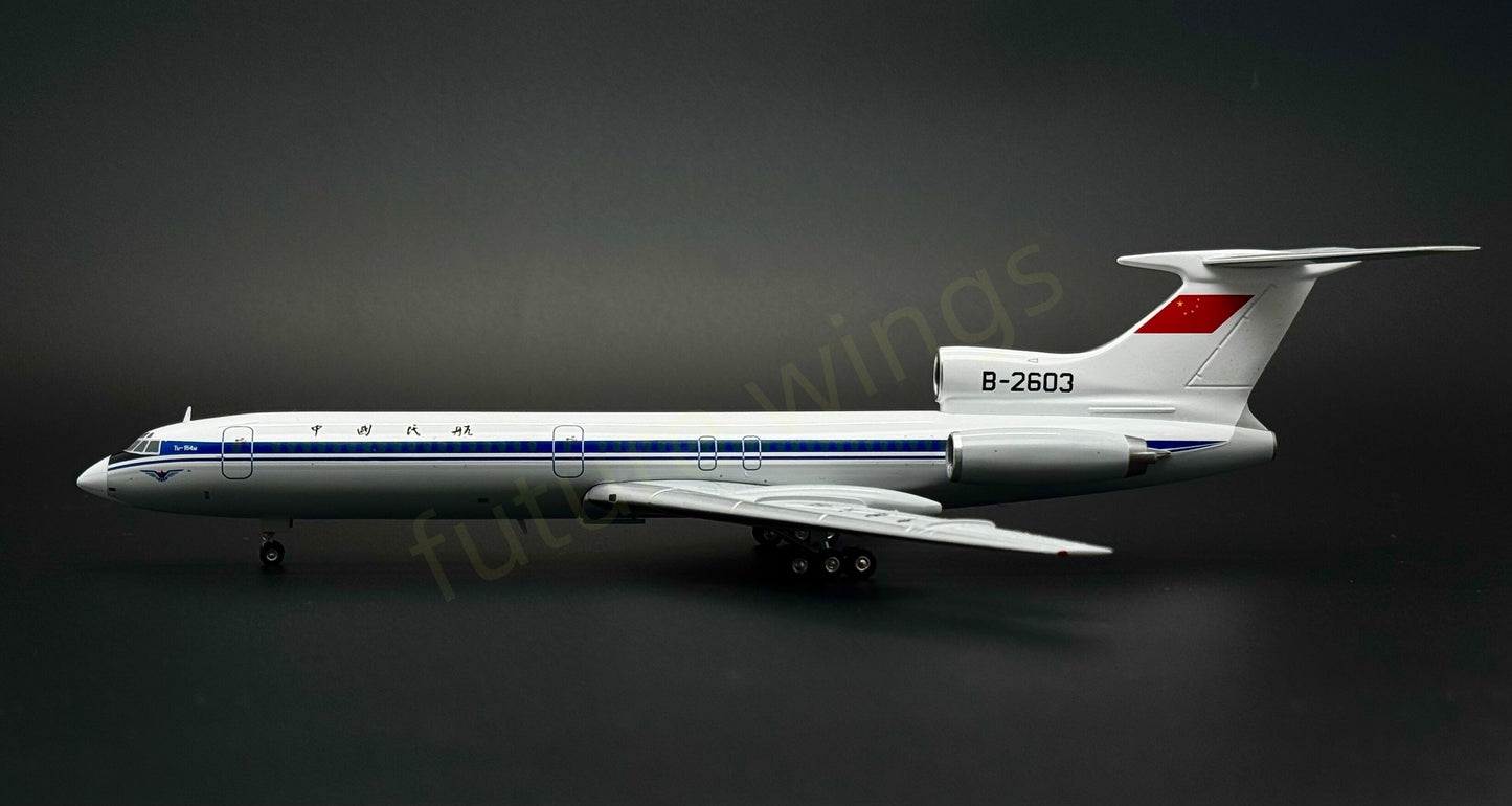 1:200 KJ Models(JC Wings) CAAC Tupolev Tu-154M B-2603 Diecast Aircraft Model
