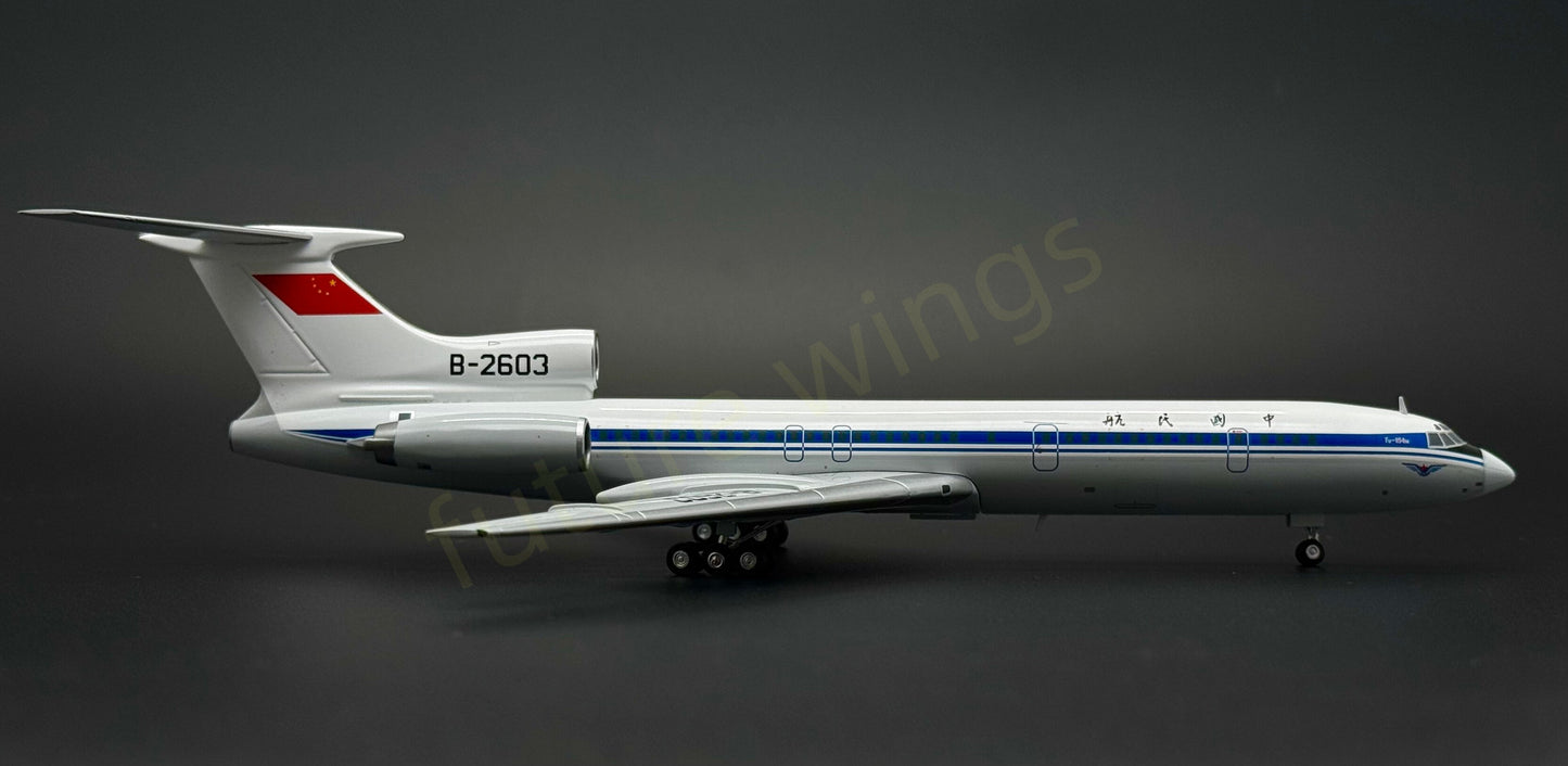 1:200 KJ Models(JC Wings) CAAC Tupolev Tu-154M B-2603 Diecast Aircraft Model