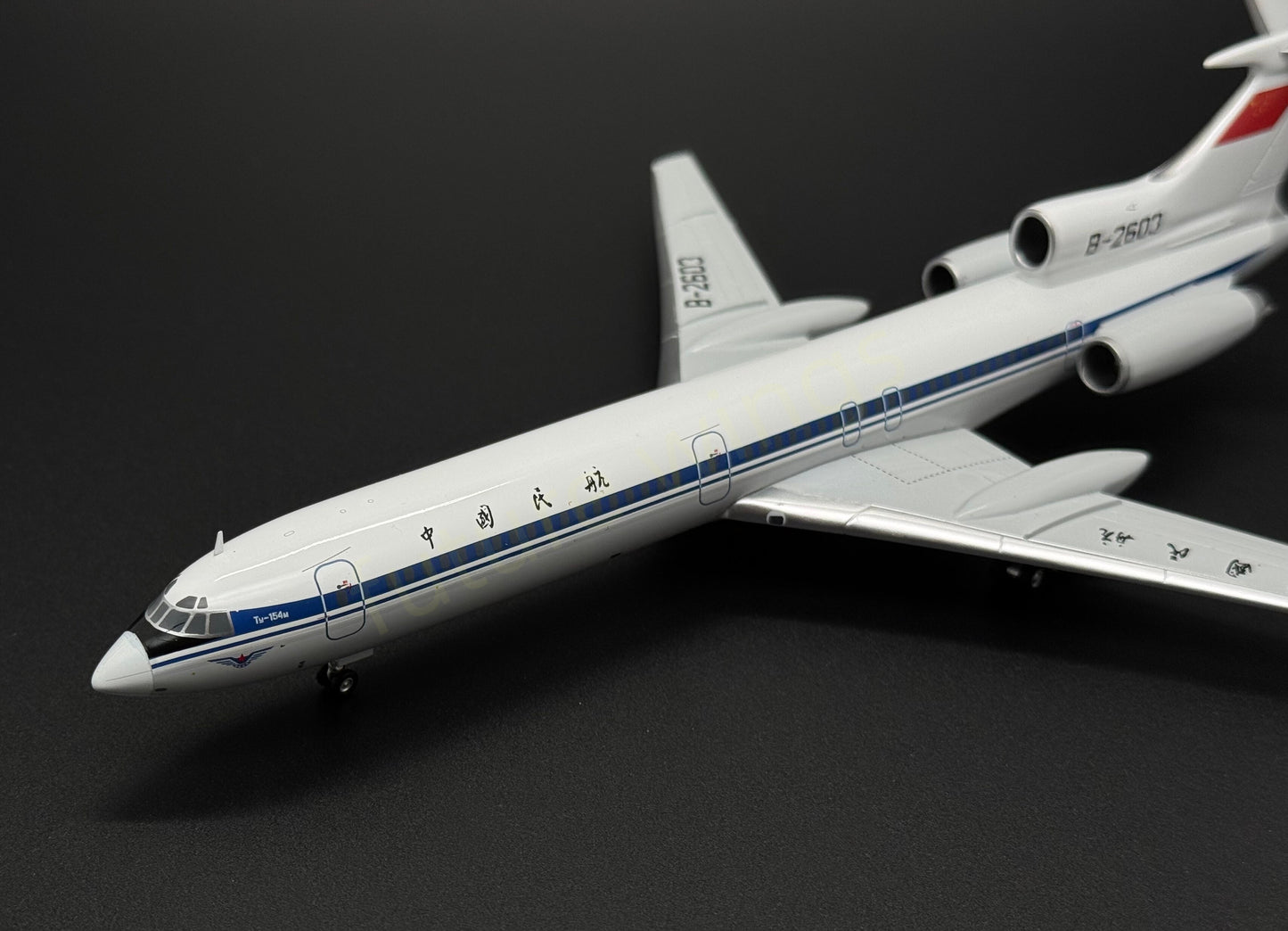 1:200 KJ Models(JC Wings) CAAC Tupolev Tu-154M B-2603 Diecast Aircraft Model