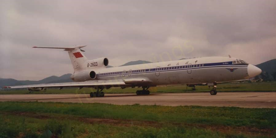 1:200 KJ Models(JC Wings) CAAC Tupolev Tu-154M B-2603 Diecast Aircraft Model