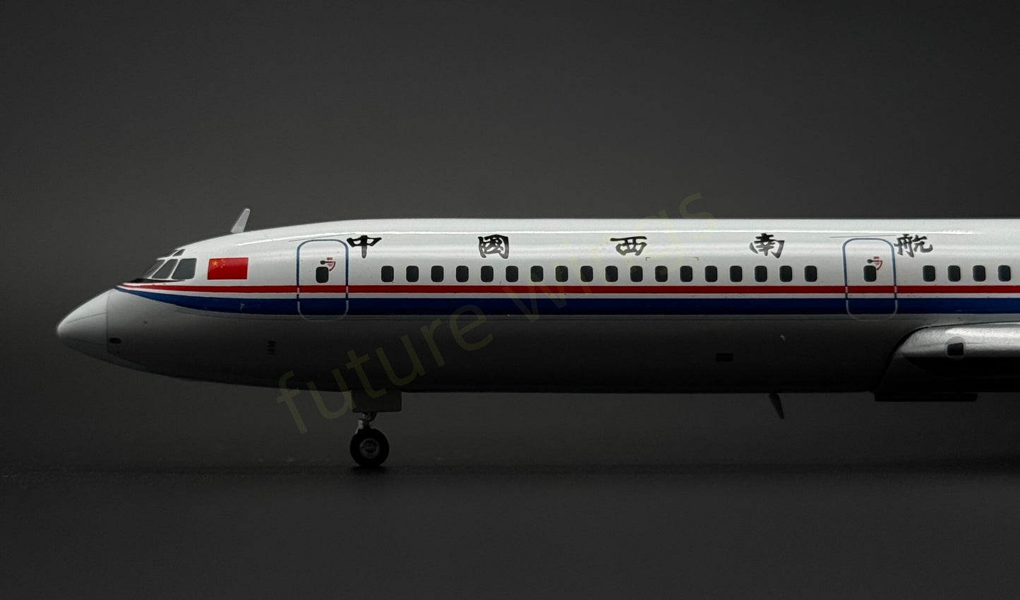 1:200 KJ Models(JC Wings) China Southwest Airlines Tupolev Tu-154M B-2615 Diecast Aircraft Model