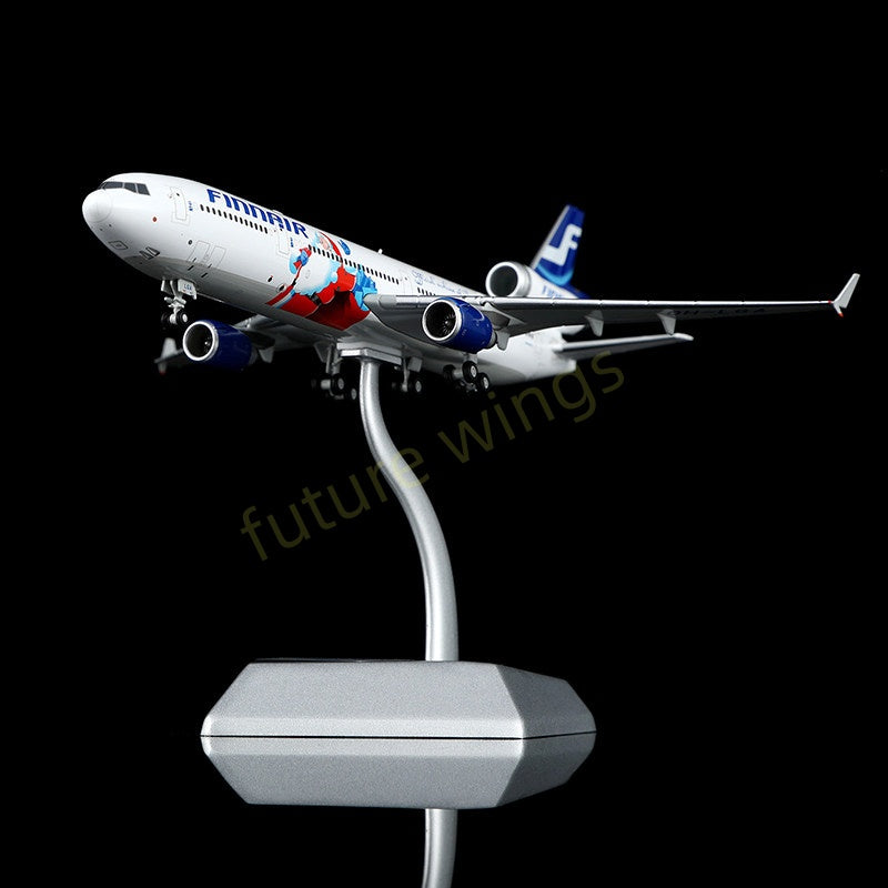 1:400 HX Models Finnair MD-11 OH-LGA OH-LGB OH-LGC OH-LGD OH-LGF +Free Tractor