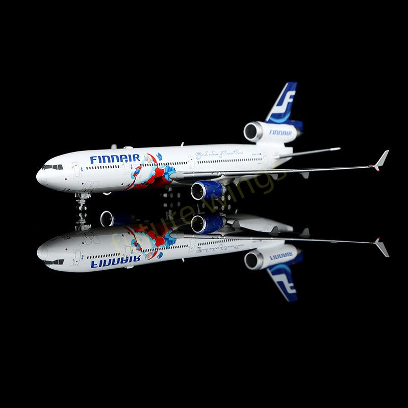 1:400 HX Models Finnair MD-11 OH-LGA OH-LGB OH-LGC OH-LGD OH-LGF +Free Tractor