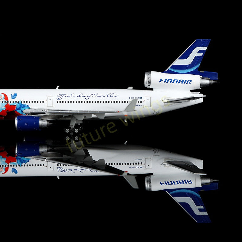 1:400 HX Models Finnair MD-11 OH-LGA OH-LGB OH-LGC OH-LGD OH-LGF +Free Tractor
