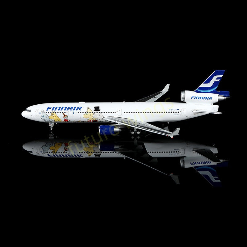 1:400 HX Models Finnair MD-11 OH-LGA OH-LGB OH-LGC OH-LGD OH-LGF +Free Tractor