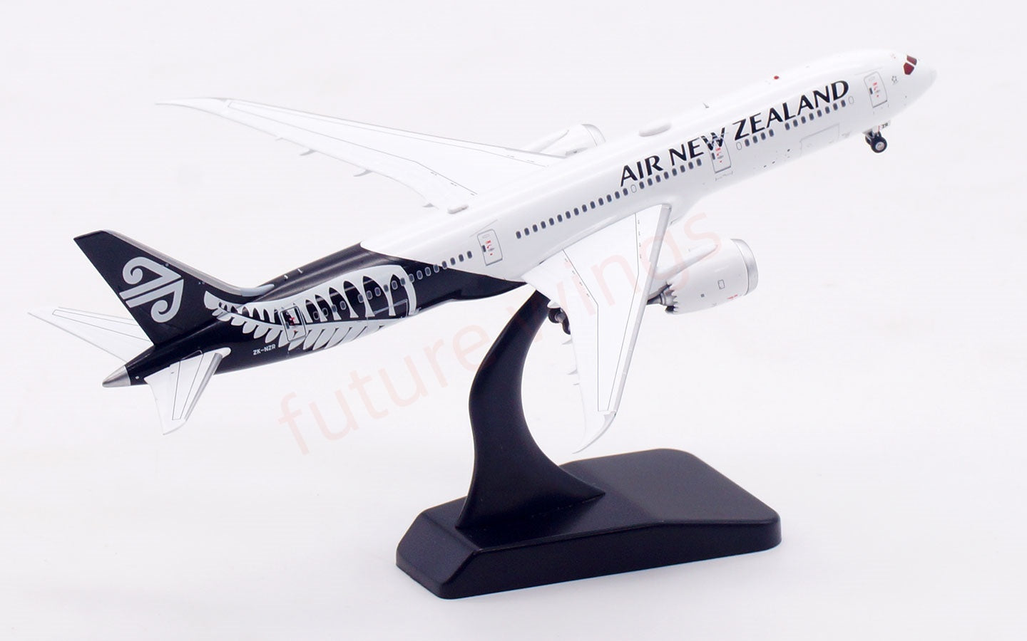1:400 Aviation400 Air New Zealand B787-9 ZK-NZR Aircraft Model Free Tractor+Stand
