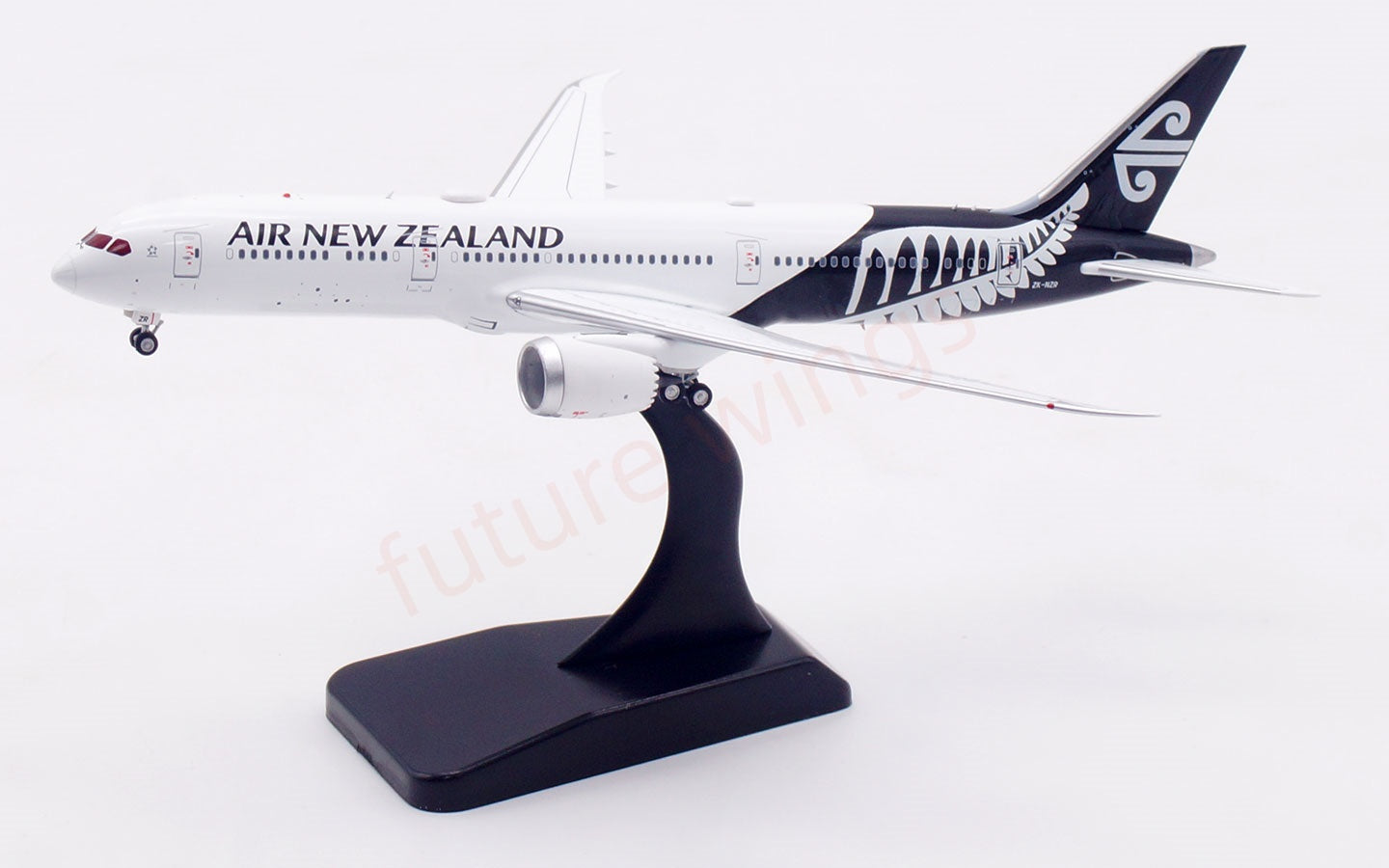 1:400 Aviation400 Air New Zealand B787-9 ZK-NZR Aircraft Model Free Tractor+Stand