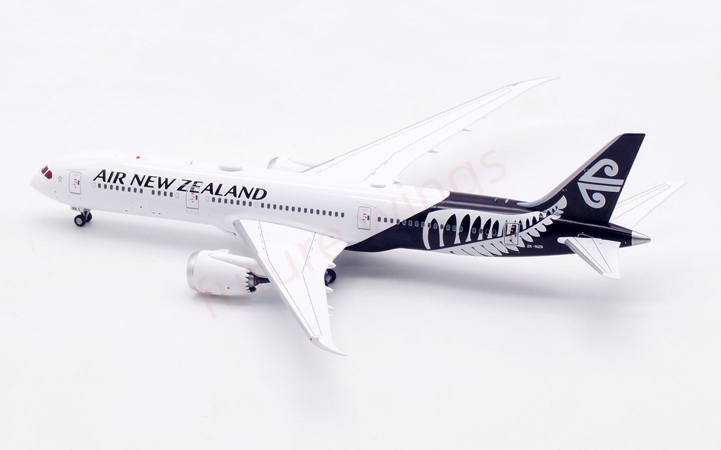 1:400 Aviation400 Air New Zealand B787-9 ZK-NZR Aircraft Model Free Tractor+Stand