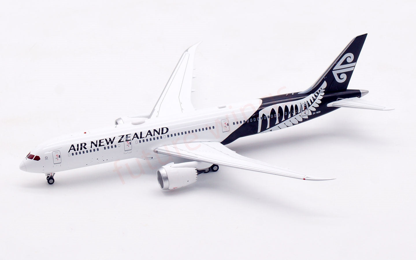 1:400 Aviation400 Air New Zealand B787-9 ZK-NZR Aircraft Model Free Tractor+Stand