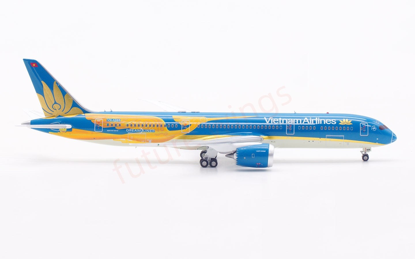 1:400 Aviation400 Vietnam Airlines B787-9 VN-A868 Aircraft Model Free Tractor+Stand