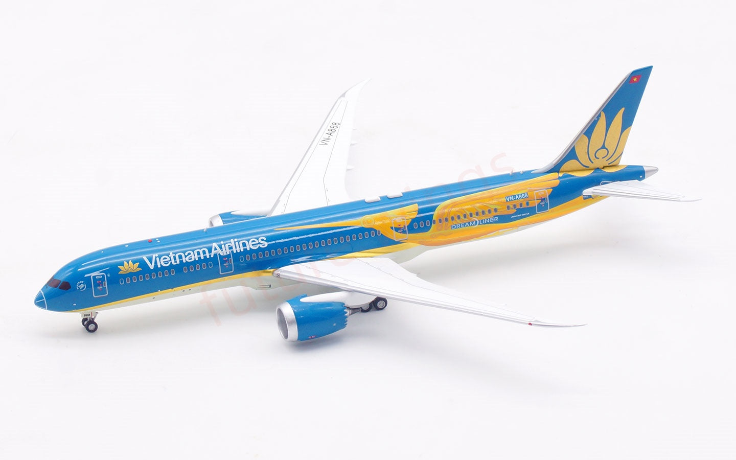 1:400 Aviation400 Vietnam Airlines B787-9 VN-A868 Aircraft Model Free Tractor+Stand