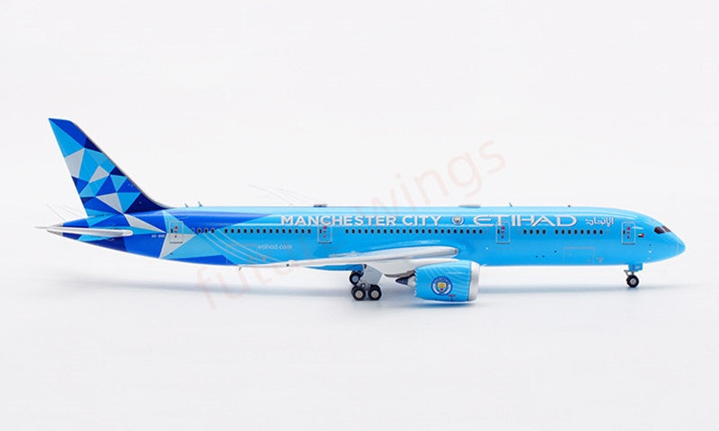 1:400 Aviation400 Etihad Airways B787-9 A6-BND Aircraft Model Free Tractor+Stand
