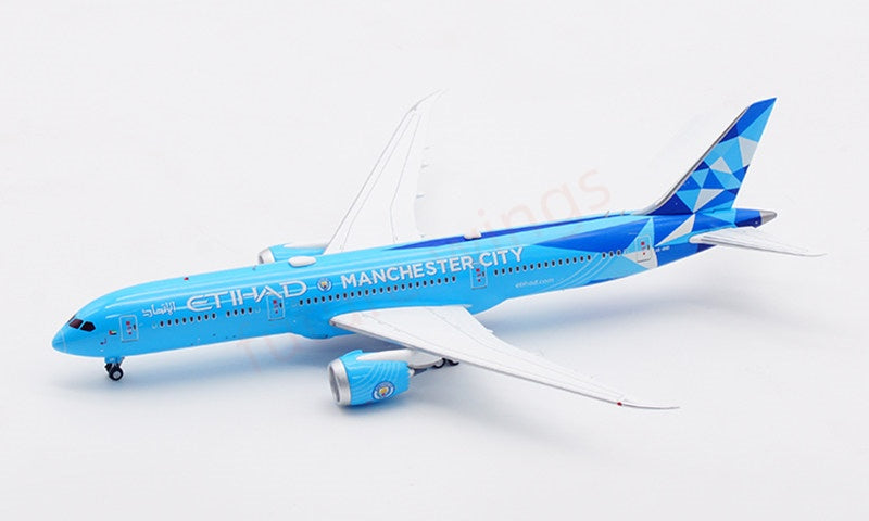 1:400 Aviation400 Etihad Airways B787-9 A6-BND Aircraft Model Free Tractor+Stand